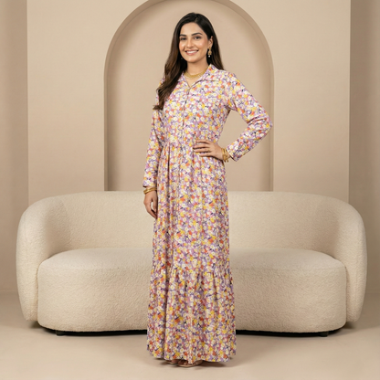 Women's Floral Maxi Dress