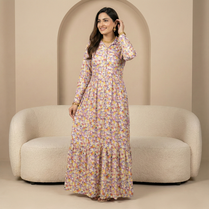 Women's Floral Maxi Dress