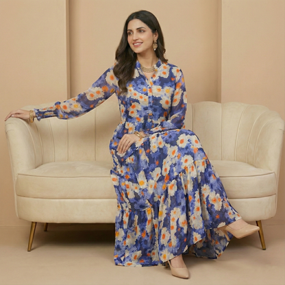 Women's Floral Maxi Dress