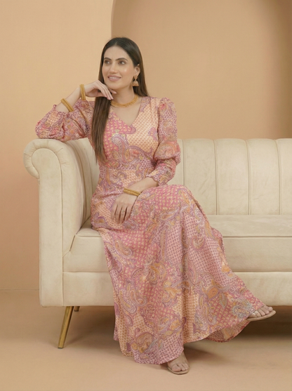 Women's Floral Maxi Dress