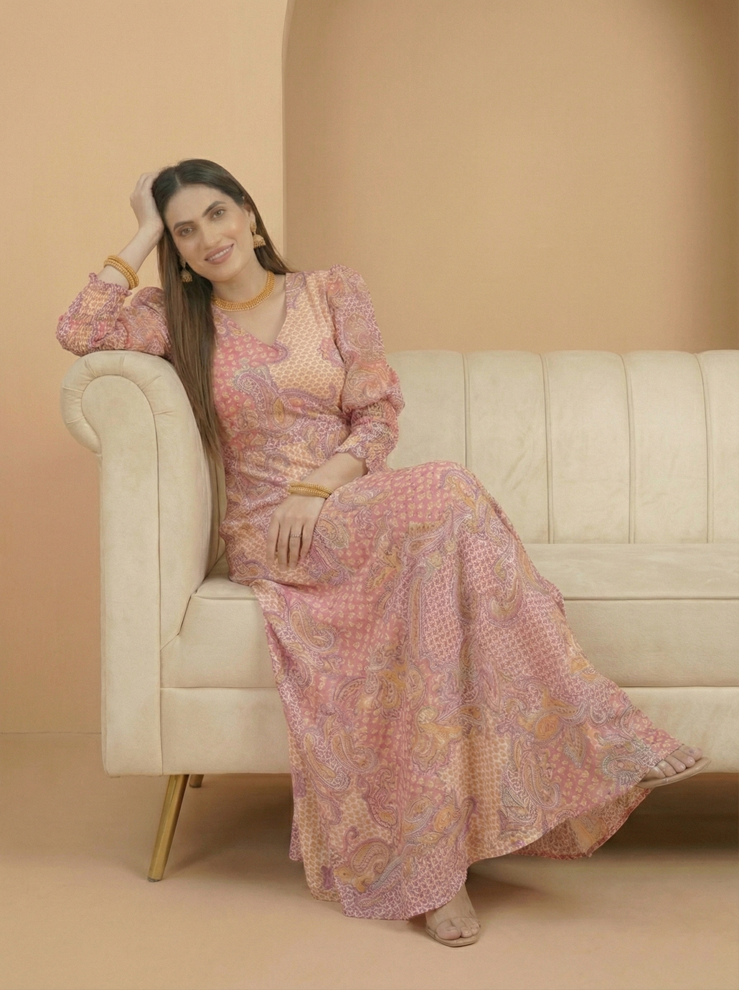 Women's Floral Maxi Dress