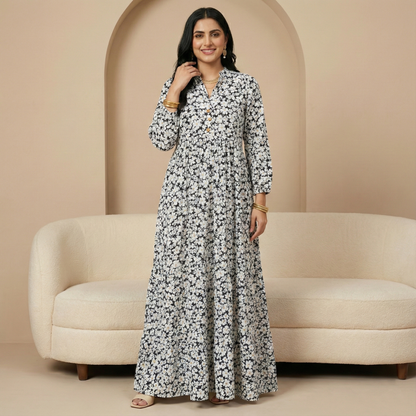 Women's Floral Maxi Dress