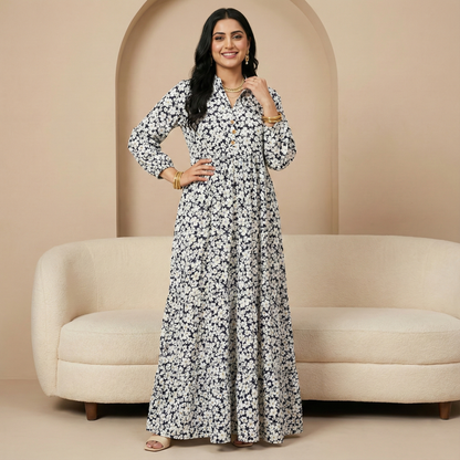 Women's Floral Maxi Dress