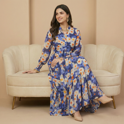 Women's Floral Maxi Dress