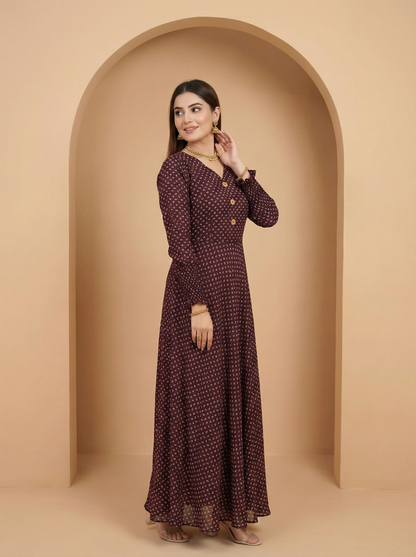 Women's Floral Maxi Dress